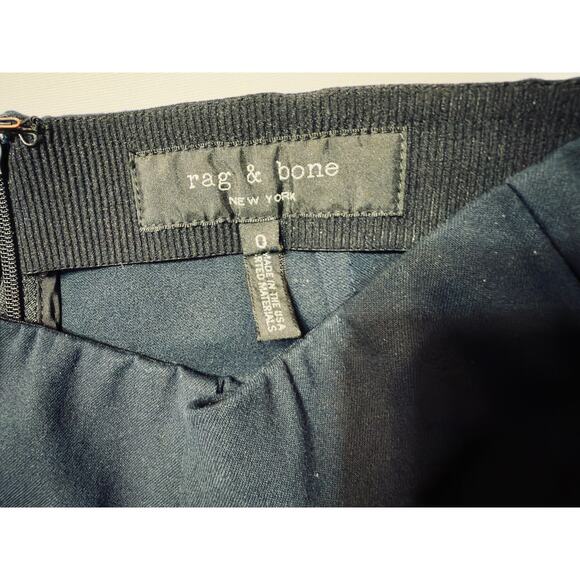 Rag & Bone New York Women’s Navy Blue Slim Tailored Trousers – Size 0 - Picture 3 of 3